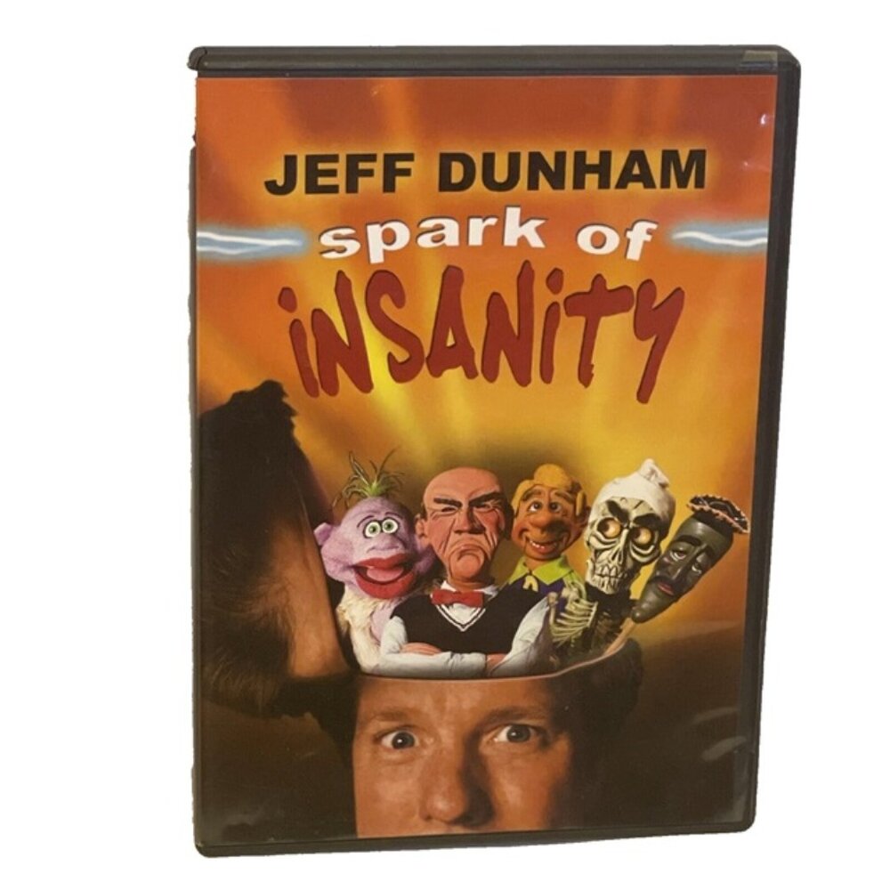 Jeff Dunham - Spark of Insanity (DVD, 2007) Widescreen Ventriloquist Puppet
